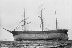 The Artisan - Shipwreck - The Artisan ran aground near the mouth of Coal Creek, Harmers Haven at 3:00am Tuesday the 23rd April 1901.