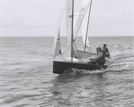 Newhaven Yacht Squadron regatta circa 1970 image copyright Morris Foon 1970