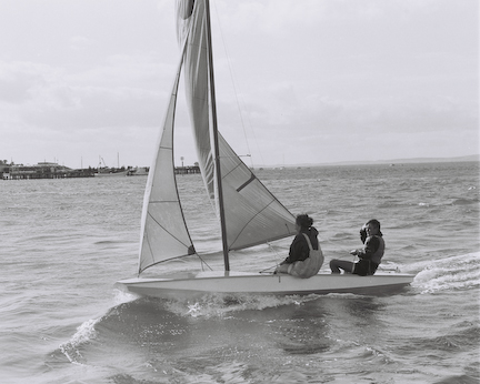 Newhaven Yacht Squadron regatta circa 1970 image copyright Morris Foon 1970