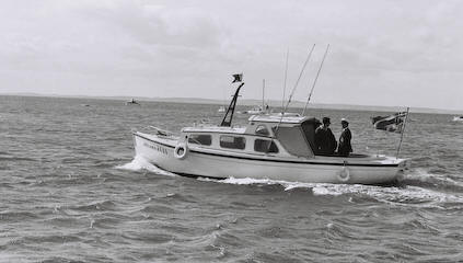 Newhaven Yacht Squadron regatta circa 1970 image copyright Morris Foon 1970