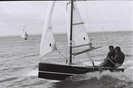 Newhaven Yacht Squadron regatta circa 1970 image copyright Morris Foon 1970